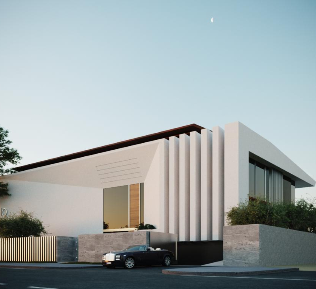 Mr. Obaid Al Suwaidi villa. Nareel Island. Abu Dhabi.