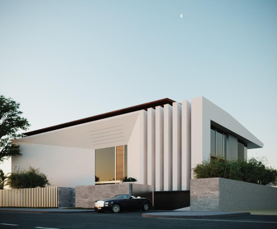 Mr. Obaid Al Suwaidi villa. Nareel Island. Abu Dhabi.